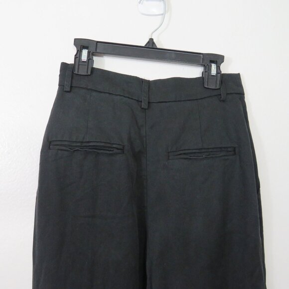 Reformation size 0 Black Wide Leg Trouser Pant NEW - Picture 6 of 6